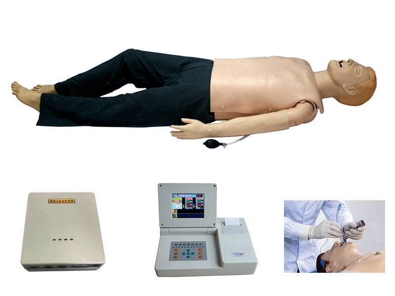 Multi Emergency Rescue Training Manikin (CPR and intubation)