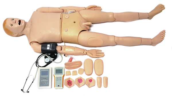 Advanced Nursing Simulator with Auscultation and Blood Pressure